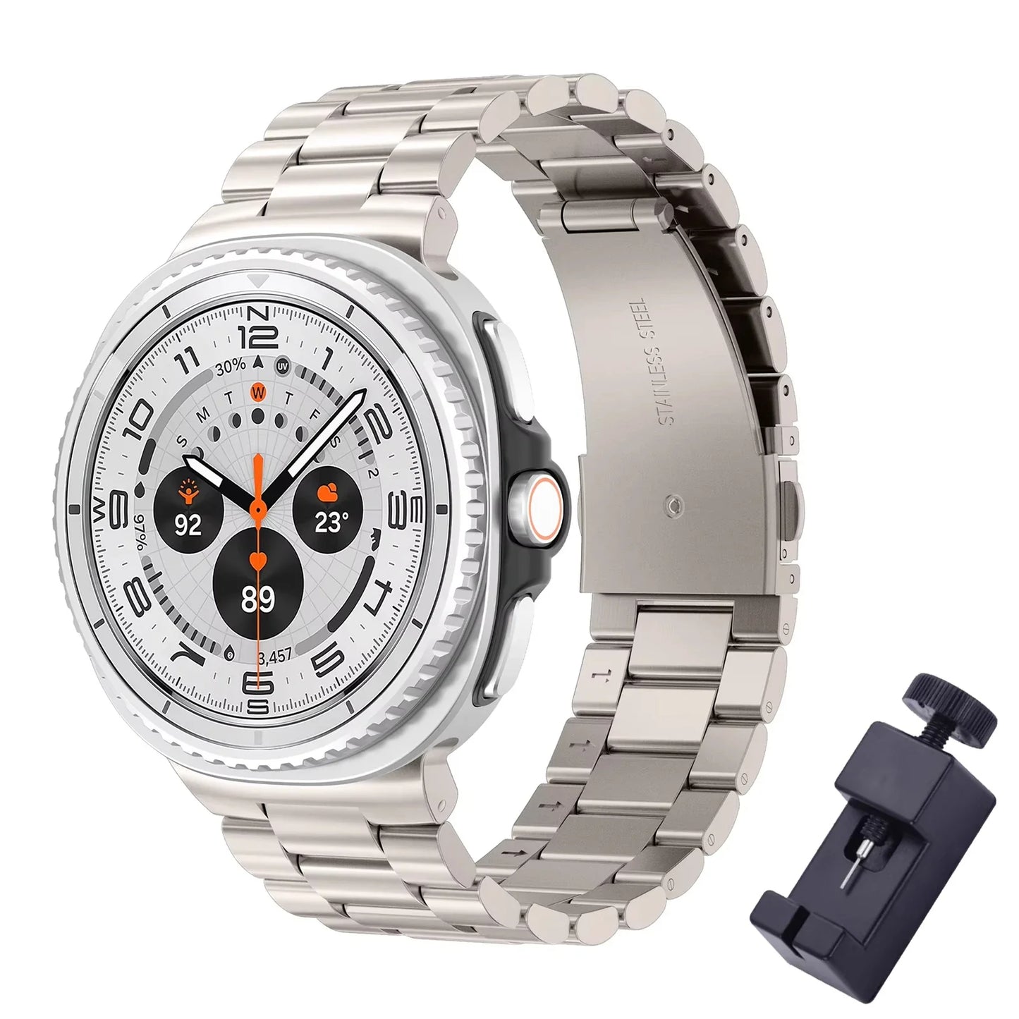 Galaxy 8 Galaxy 8 Classic Stainless Steel Band - Polished