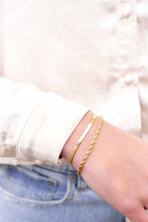 Silver Herringbone Bracelet Luxe Sterling Dainty Adjustable