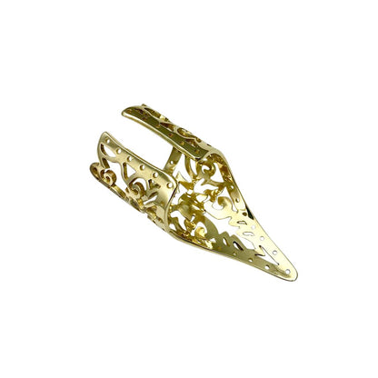 Khmer Temple Statement Ring Recycled Brass Bombshell Cambodian Artisan