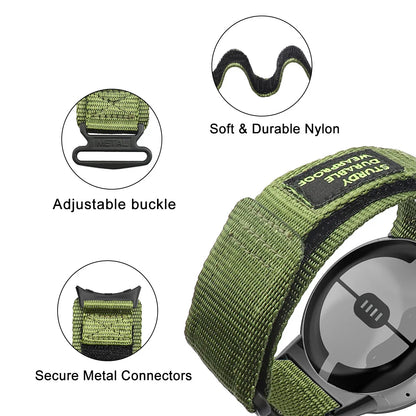 Google Pixel 1 2 3 4 41mm 45mm Nylon Band - Tough Durable