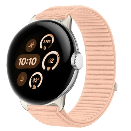 Google Pixel Watch 1 2 3 4 41mm 45mm Nylon Band-Breathable