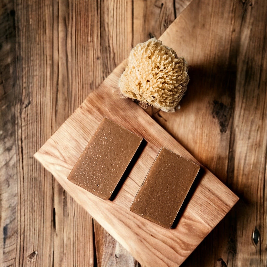 Pumpkin Spice Soap Bar Handmade Organic Shea Butter Cold Process 4.5oz
