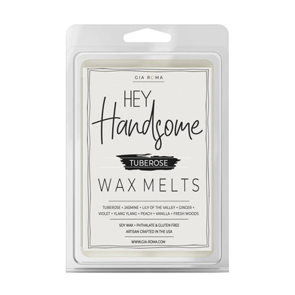 Tuberose Soy Wax Melts Premium USA Made Mens Favorite Romantic Floral Scent For Bedroom Gift