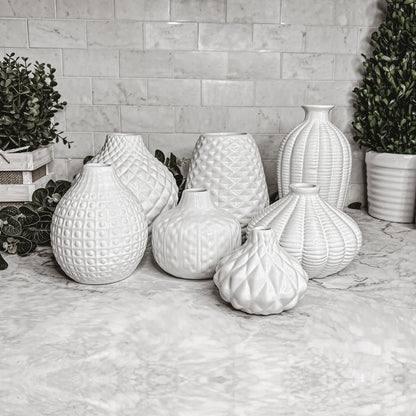Imperfect Whitney Vases Slightly Damaged Discounted Ceramic Tabletop Vases