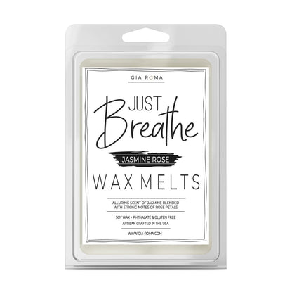 Jasmine Rose Soy Wax Melts - Premium Sensual Bedroom Scent, USA Made