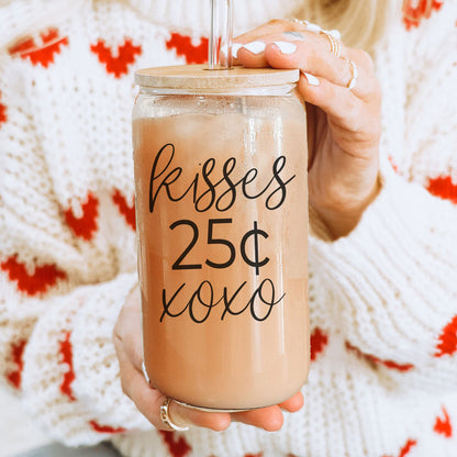 20oz Glass Tumbler With Bamboo Lid Sarcasm Is My Love Language Drinking Cup