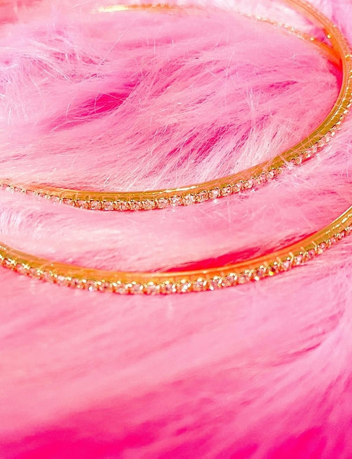 Large Textured Hoop Earrings Around The Way Girl Style