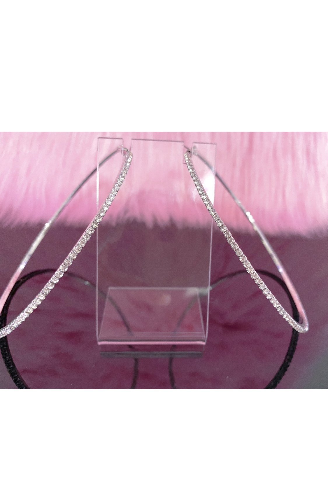 Large Textured Hoop Earrings Around The Way Girl Style