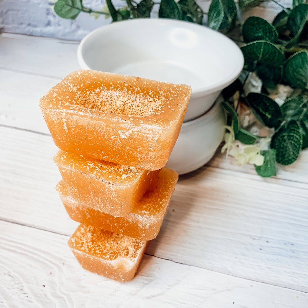 Lemon Shortbread XL Natural Wax Melts - 4 Cubes, Fresh Lemon Butter Shortbread