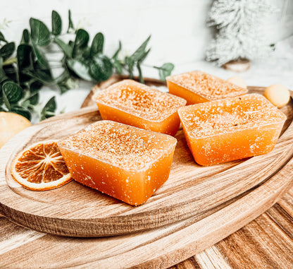 Lemon Shortbread XL Natural Wax Melts - 4 Cubes, Fresh Lemon Butter Shortbread
