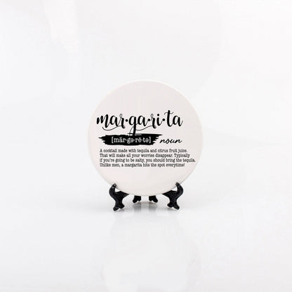 Funny Drink Definition Coasters Set Dictionary Quote Coasters For Bar And Countertop Decor