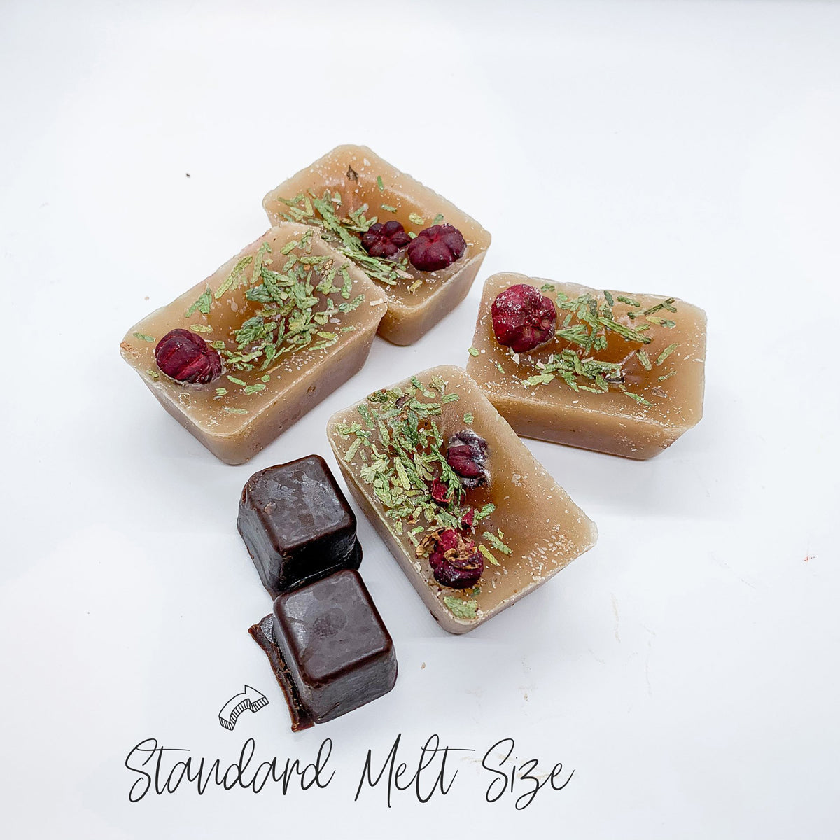 Secret Garden XL Natural Wax Melts 4 Extra Large Citrus Berry Coconut Cubes