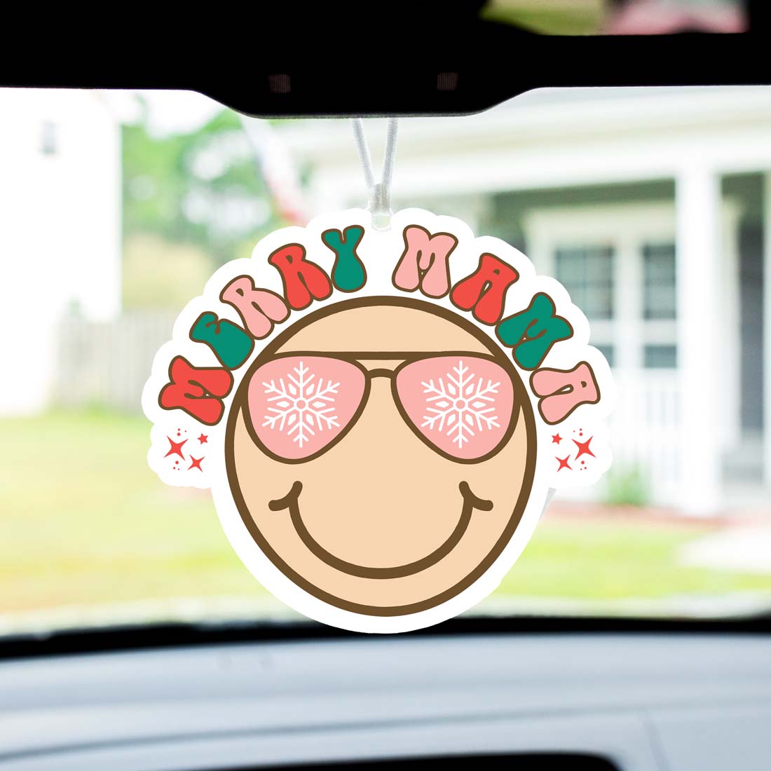 Merry Mama Hanging Air Fresheners Holiday Scented Car Home Closet Decor Pack Christmas