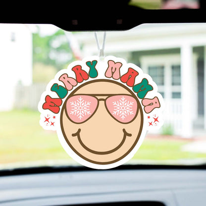 Merry Mama Hanging Air Fresheners Holiday Scented Car Home Closet Decor Pack Christmas