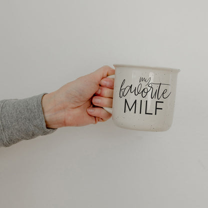 Funny MILF Mug 14.5oz Ceramic Coffee Mug Cheeky Mom In Love With Fall