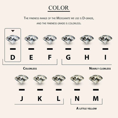 Moissanite Butterfly Clover Stud Earrings 925 Silver Diamond Cut Wedding Gift