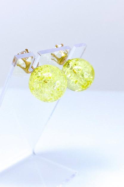 Multicolored Crystal Stud Earrings Sparkle Pink Blue