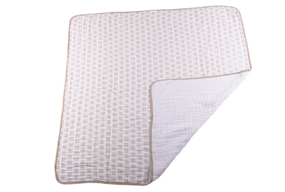 Muslin Baby Blanket 100 Percent Cotton Soft Breathable