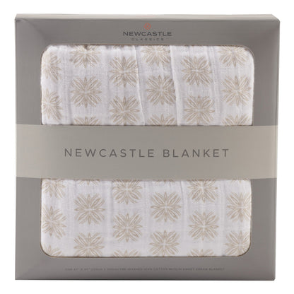 Muslin Baby Blanket 100 Percent Cotton Soft Breathable