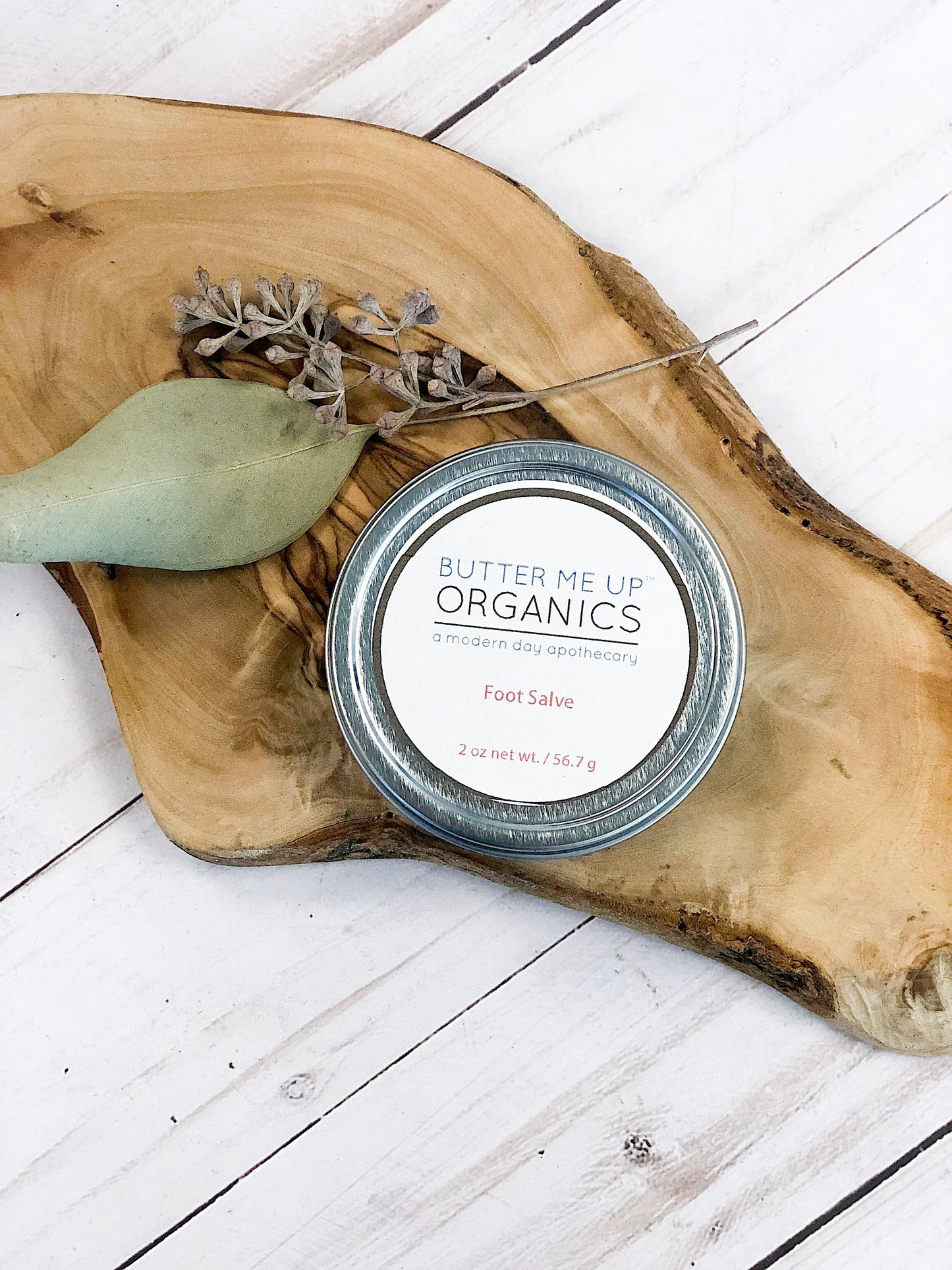 Organic Foot Salve For Cracked Heels Deep Repair Balm