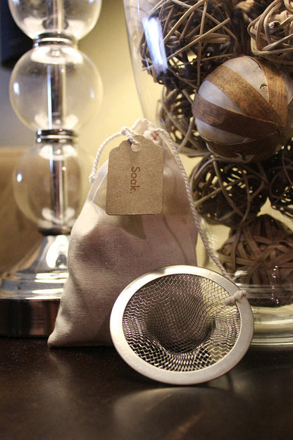 Organic Rejuvenating Bath Tea Sachet For Relaxing Soak