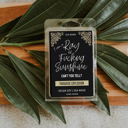 Paradise Tropical Fruity Vanilla Scented Candle Gift For Best Friend Sister Spouse Family