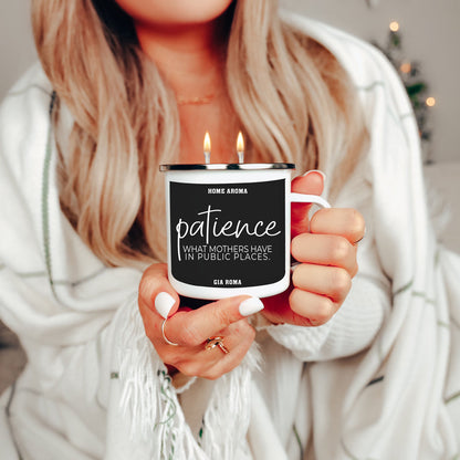 Mothers Day Candle Mug 16oz Reusable Metal Candle Soy Gift