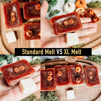 Pumpkin Pecan Waffles Scented XL Natural Wax Melts - Sweet Baked Autumn Home