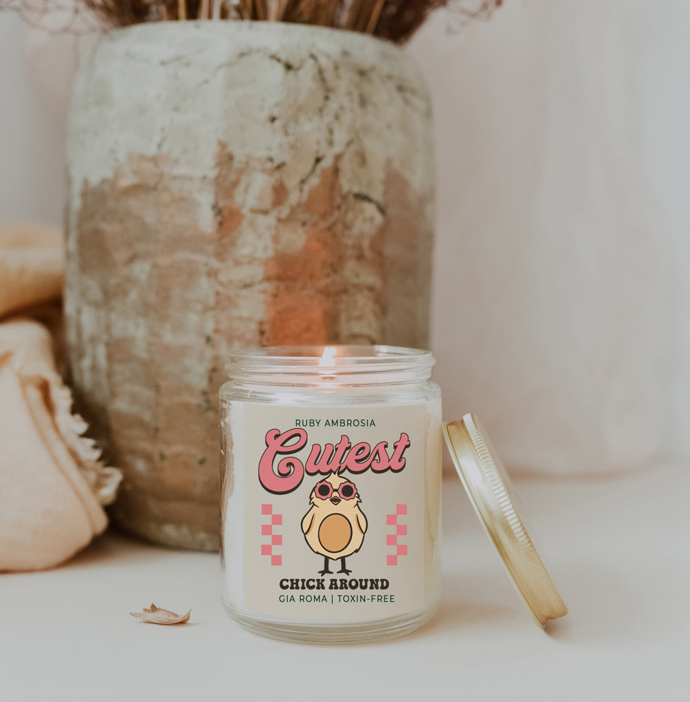 Ruby Ambrosia Scented Soy Candle 9oz Sweet Red Fruit And Wine Aroma