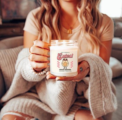 Ruby Ambrosia Scented Soy Candle 9oz Sweet Red Fruit And Wine Aroma