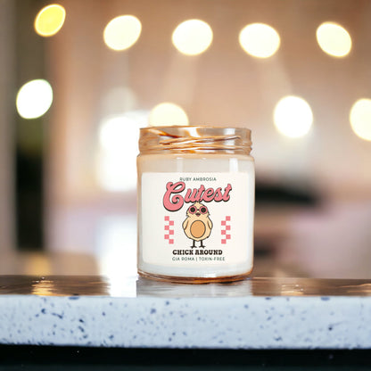 Ruby Ambrosia Scented Soy Candle 9oz Sweet Red Fruit And Wine Aroma