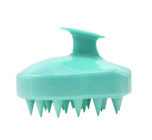 Scalp Massager Brush Silicone Soft Bristles Deep Clean Exfoliating Travel Size