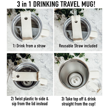Hot Mess 40oz Tumbler With Lid And Straw - Insulated Travel Cup
