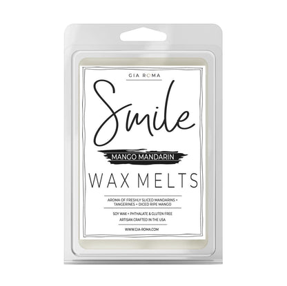 Mango Mandarin Scented Wax Melts Pack Refreshing Mandarin Tangerine Mango Aroma Long Lasting Home Fragrance