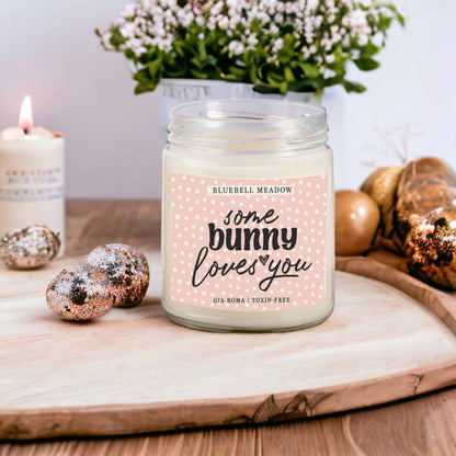 Bluebell Meadow Soy Candle - Fresh Spring Floral Scent, Dewy Petals, Relaxing