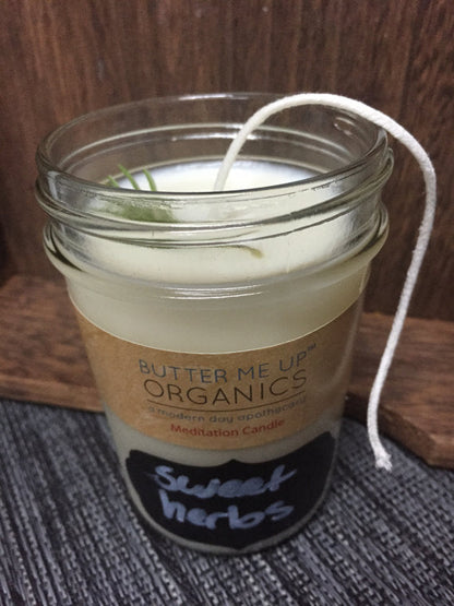 Soy Wax Essential Oil Candle Mason Jar Long Burn Aromatic