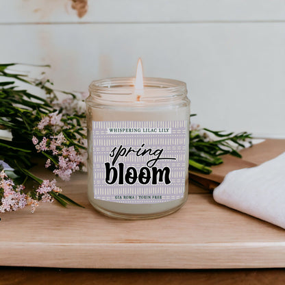 Lilac Lily Spring Perfume Spray - Floral Garden Scent, Delicate Bloom Fragrance