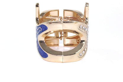 Starfish Rhinestone Bangle Gold Beach Bracelet Jewelry