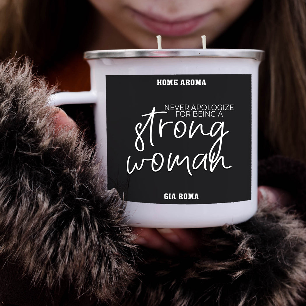 Mothers Day Candle Mug 16oz Reusable Metal Candle Soy Gift