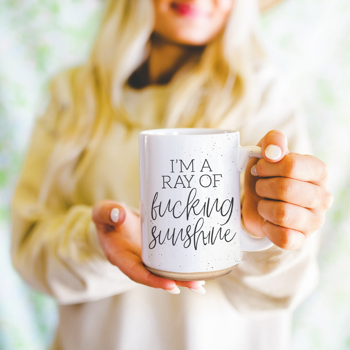 16oz Inspirational Ceramic Coffee Mug Motivational Morning Prayer Mug Sunrise Determination