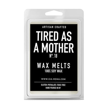 Lemon Lavender Focus Candle No 18 Tired As A Mother Scented Soy Candle White Or Black Label