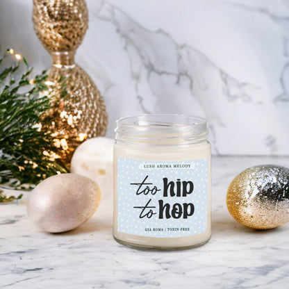 Luxury Bergamot Citrus Candle With Tobacco Flower Notes Lush Scented Jar