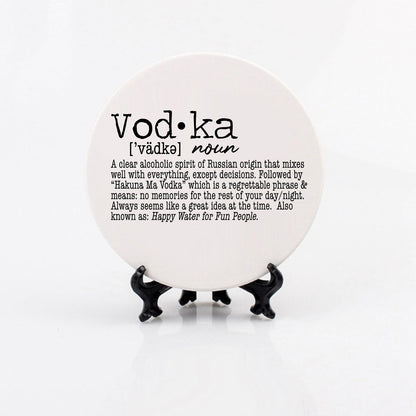 Funny Drink Definition Coasters Set Dictionary Quote Coasters For Bar And Countertop Decor