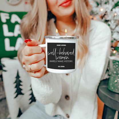 Mothers Day Candle Mug 16oz Reusable Metal Candle Soy Gift