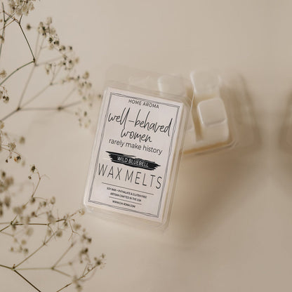 Bluebell Wax Melts Pack Fresh Floral Scented Soy Wax Melt Gift For Women Romantic Home